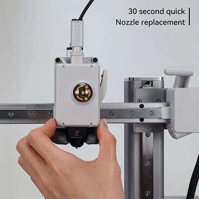 0.2/0.4/0.6/0.8MM Hardened Steel Nozzles Bambu Lab A1 Mini 3D Printer Hotend Kit, Compatible with A1/A1mini, Uncharged