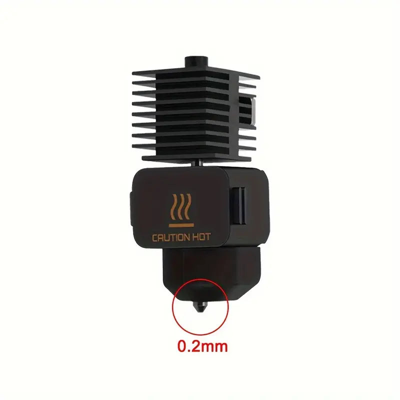 0.2/0.4/0.6/0.8MM Hardened Steel Nozzles Bambu Lab A1 Mini 3D Printer Hotend Kit, Compatible with A1/A1mini, Uncharged